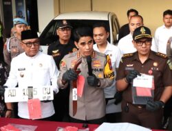 Pastikan Lebaran Aman, Polresta Banyuwangi bersama Forkopimda Musnahkan Ribuan Miras dan Knalpot Brong Hasil Ops Pekat Semeru 2026 serta Cipta Kondisi