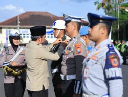 Pengamanan Mudik Lebaran Siap Dimulai, Polres Jember Gelar Apel Pasukan Ops Ketupat Semeru 2026 di Alun-Alun