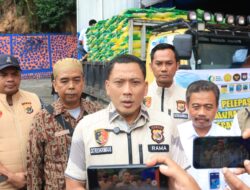 137 Ton Beras SPHP Dilepas di Jayapura, Satgas Pangan Polda Papua Jaga Stabilitas Harga Jelang Idul Fitri