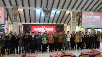 KONI Kabupaten Malang Dilantik Sisa Masa Bakti 2026 – 2028, Bupati Targetkan Mampu Bersaing Tingkat Nasional
