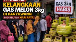 Gas Melon Langka di Sempu Banyuwangi, Warga Keliling Desa Cari Elpiji 3 Kg