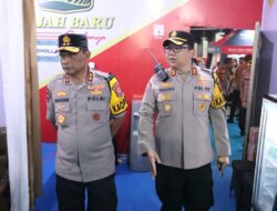 Kapolda Jatim Tinjau Kesiapan Posyan Terpadu Alun – alun Kota dan Pospam Kenanten Mojokerto