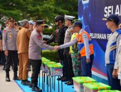 Tinjau Kalikangkung, Kapolri Pastikan Pelayanan hingga Rekayasa Lalin Optimal Hadapi Mudik