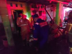 Kebakaran Warung di Banyuwangi Akibat Gas Bocor, Dua Orang Terluka