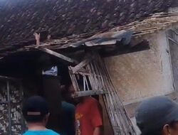 Rumah Warga di Kalipuro Banyuwangi Roboh Diterjang Cuaca Ekstrem, Ibu Rumah Tangga Terluka