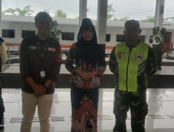 Stasiun Ketapang Dipantau Koramil Kalipuro, Mudik Berjalan Lancar