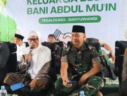 Dari Pesantren untuk Negeri: Sinergi Ulama dan Kodim 0825 Menguat di Halalbihalal Banyuwangi