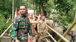 Dandim 0825 Banyuwangi Pimpin Ground Breaking Jembatan Perintis Garuda, Tonggak Baru Akses Warga Songgon