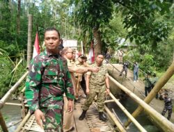 Dandim 0825 Banyuwangi Pimpin Ground Breaking Jembatan Perintis Garuda, Tonggak Baru Akses Warga Songgon