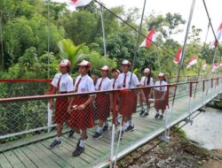 Jembatan Perintis Garuda Diresmikan, Warga Seneporejo Kini Nikmati Akses Aman ke Sekolah dan Lahan Pertanian
