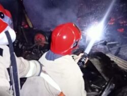 Kebakaran Kandang Kambing di Kalipuro Banyuwangi, 6 Ekor Ternak Mati Terbakar