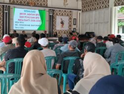 Babinsa Sragi Kawal Sosialisasi Akhir Masa Jabatan dan Pengisian BPD