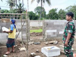 Babinsa Labanasem Serma Yudi Krisdianto Kawal Percepatan Pembangunan KDKMP