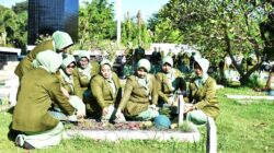 Hening Penuh Makna: Ziarah Persit Kodim Banyuwangi Jelang HUT ke-80 yang Menggetarkan Hati