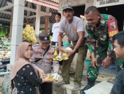 Babinsa Sambirejo Kawal Penyaluran Bantuan BULOG agar Tepat Sasaran