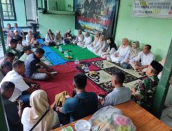 Koramil 0825/19 Sempu Gelar Halal Bihalal dan Syukuran Kenaikan Pangkat