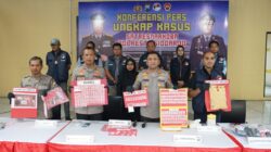 Polresta Sidoarjo Ungkap 19 Kasus Narkoba, 25 Tersangka Diamankan