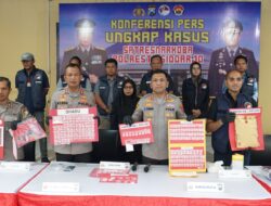 Polresta Sidoarjo Ungkap 19 Kasus Narkoba, 25 Tersangka Diamankan