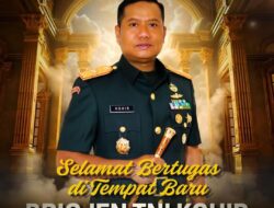Dandim Banyuwangi Ucapkan Selamat kepada Brigjen TNI Kohir
