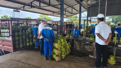 Polres Jombang Cek Ketersediaan LPG 3 Kg di SPBE Pastikan Distribusi Lancar