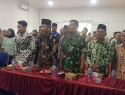 Dukung Peningkatan Gizi Masyarakat, Danramil Tegaldlimo Hadiri Grand Opening SPPG Purwoagung