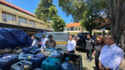 Polresta Banyuwangi Bongkar Mafia BBM Subsidi: 7 Tersangka Diamankan, Ratusan Liter Disita