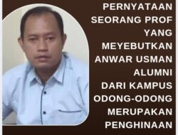 Ucapan Prof. Kiki Terkait Anwar Usman, Oleh LAKSI Dinilai Penghinaan dan Berpotensi Timbulkan Gaduh 