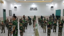 Serunya Belajar di Markas TNI, Siswa TK di Banyuwangi Dapat Pengalaman Tak Terlupakan