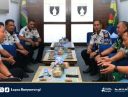 Perkuat Keamanan, Kalapas Banyuwangi Jalin Sinergi Strategis dengan Kodim 0825