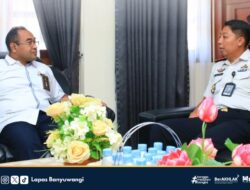 Perkuat Sinergi Penegakan Hukum, Kalapas Banyuwangi Sambangi PN Banyuwangi