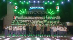 Anggota Koramil 0825/09 Tegaldlimo, Hadiri Acara Tasyakuran dan Pelepasan Siswa Kelas XII Angkatan 2025 – 2026 SMK 17 Agustus 1945 Tegaldlimo