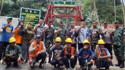 Tinjau Jembatan Gantung di Banyuwangi, Danrem 083 Sebut Pembangunannya Luar Biasa