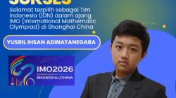 Pelajar Banyuwangi Tembus Olimpiade Matematika Dunia 2026 di Shanghai