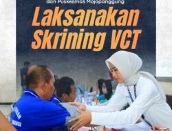 Lapas Banyuwangi Gandeng Puskesmas Mojopanggung, Warga Binaan Ikuti Skrining VCT Mobile