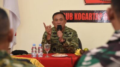 Kaskogartap III/Surabaya Kunker ke Banyuwangi, Tekankan Profesionalisme dan Sinergitas Forkopimda