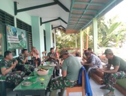 Selamatan Awali Pembangunan Koramil Songgon, Wujud Sinergi TNI dan Kearifan Lokal