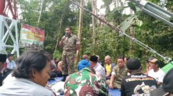 Jembatan Perintis Garuda Rampung, Koramil Songgon Gelar Tasyakuran: Wujud Nyata Kemanunggalan TNI dan Rakyat