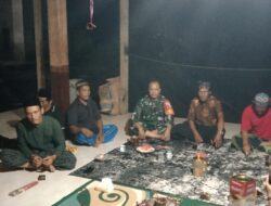 Rangkul Tokoh Agama dan Pemuda, Babinsa Srono Gelar Komsos Serap Aspirasi Warga demi Jaga Kondusifitas