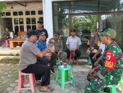 Sinergitas TNI-Polri Kawal Pemilihan Anggota BPD Desa Kandangan Berlangsung Aman dan Demokratis