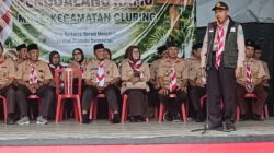 Ratusan Siswa MI Ma’arif Cluring Ikuti Pelantikan Penggalang, Ramu Perkuat Karakter dan Jiwa Kepemimpinan