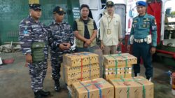 Tim Gabungan LANAL Banyuwangi Gagalkan Penyelundupan Satwa Liar di Pelabuhan Ketapang