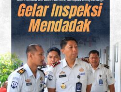 Kalapas, Solichin Pimpin Sidak Blok Hunian, Pastikan Lapas Kelas IIA Banyuwangi Tetap Aman dan Kondusif