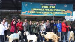 Polresta Banyuwangi Salurkan 45 Hewan Kurban, Perkuat Kepedulian Sosial di Momentum Idul Adha 2026