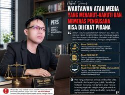 Mbah Semar: Wartawan atau Media yang Memeras dan Mengintimidasi Pengusaha Bisa Dipidana