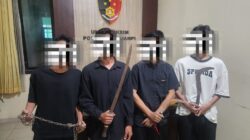 Tindak Tegas Premanisme! Polresta Banyuwangi Amankan Komplotan Pemuda Bersajam di Blimbingsari