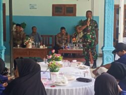 Danramil 0825/09 Tegaldlimo, Hadiri SPPG Kendalrejo Gelar Pembinaan Mental Spiritual dan Syukuran Operasional