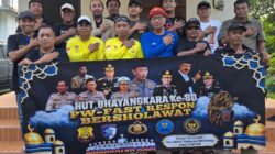FRN Counter Polri Gelar Sholawat Akbar di Banyuwangi. Sambut HUT Bhayangkara ke-80