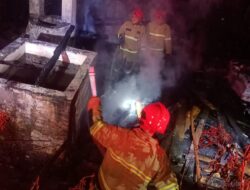 Kebakaran Rumah di Wongsorejo, Dapur dan Dua Kamar Belakang Hangus Terbakar
