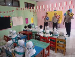 Polisi Sahabat Anak, Satlantas Jember Edukasi Keselamatan Lalu Lintas Sejak Dini