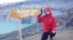Nikmati Sunrise di Kawah Ijen, Raline Shah: Banyuwangi Punya Pesona Kelas Dunia